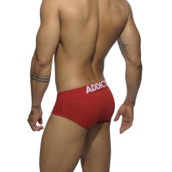 Slip de la marca ADDICTED - Deslice mi básico - rojo - Ref : AD467 C06