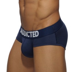 Slip, Tanga de la marque ADDICTED - Slip my basic - marine - Ref : AD467 C09