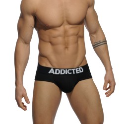 Slip del marchio ADDICTED - Slip il mio di base - nero - Ref : AD467 C10