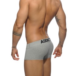 Pantaloncini boxer, Shorty del marchio ADDICTED - Boxer mio di base - gris - Ref : AD468 C11