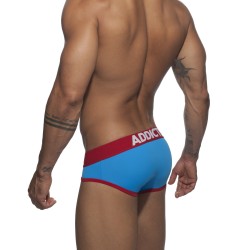 Bagno breve del marchio ADDICTED - Slip swimderwear - surf blue - Ref : AD540 C22