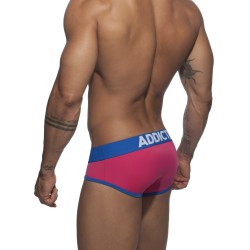 Slip de bain de la marque ADDICTED - Slip Swimderwear - fushia - Ref : AD540 C24