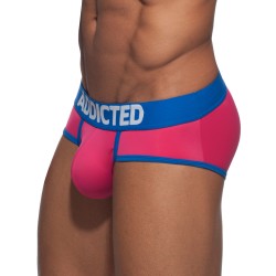 Slip de bain de la marque ADDICTED - Slip Swimderwear - fushia - Ref : AD540 C24