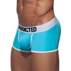 Pantaloncini boxer, Shorty del marchio ADDICTED - Boxer Swimderwear - turquoise - Ref : AD541 C08