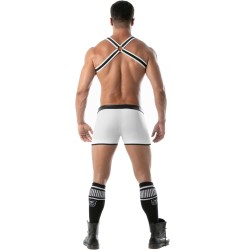 Breve del marchio TOF PARIS - Short Bad boys Tof Paris - Bianco - Ref : TOF254B