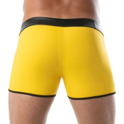 Short of the brand TOF PARIS - Bad boys Shorts Tof Paris - Yellow - Ref : TOF254J