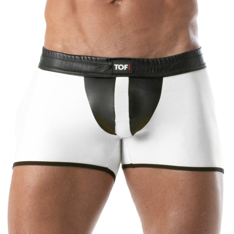 Corto de la marca TOF PARIS - Short Bad boys Tof Paris - Blanco - Ref : TOF254B