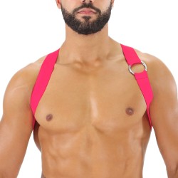 Harness of the brand TOF PARIS - Party Boy Elastic Harness Tof Paris - Neon Pink - Ref : H0018PF