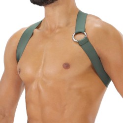 Imbracatura del marchio TOF PARIS - Imbracatura Elastic Party Boy Tof Paris - Cachi - Ref : H0018K