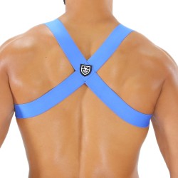 Harness of the brand TOF PARIS - Party Boy Elastic Harness Tof Paris - Blue - Ref : H0018BU