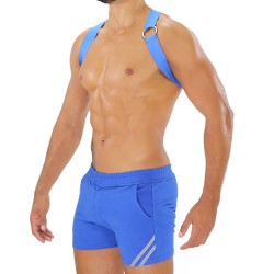 Geschirr der Marke TOF PARIS - Party Boy Elastic Harness Tof Paris - Blau - Ref : H0018BU