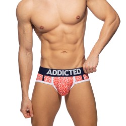 Slip de la marca ADDICTED - Slip swimderwear Snake - Ref : AD1151 C09