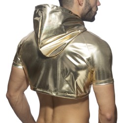 Top of the brand ADDICTED - Croptop gold & silver - gold - Ref : AD1170 C20