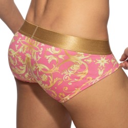 Slip, Tanga de la marque ADDICTED - Slip Versailles - rose - Ref : AD1044 C05