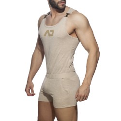 Body de la marca ADDICTED - AD flame monos - beige - Ref : AD1107 C28