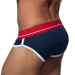 Slip, Tanga de la marque ADDICTED - Slip Curve marine - Ref : AD727 C09