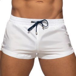 Bath Shorts of the brand ADDICTED - Mini bath shorts basic - white - Ref : ADS111 C01