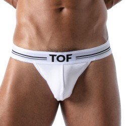 Thong of the brand TOF PARIS - French Thong Tof Paris - White - Ref : TOF164B
