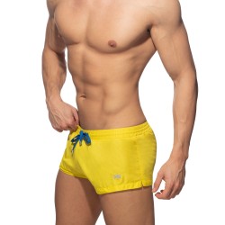 Shorts de baño de la marca ADDICTED - Mini baño pantalón corto básico - amarillo - Ref : ADS111 C03