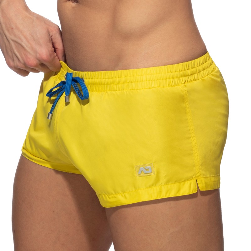 Badehosen der Marke ADDICTED - Mini-Bad Shorts Grund - gelb - Ref : ADS111 C03