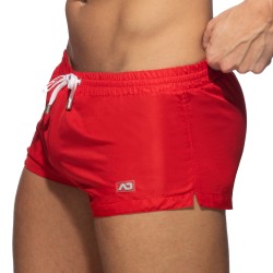 Badehosen der Marke ADDICTED - Mini-Bad Shorts Grund - rot - Ref : ADS111 C06