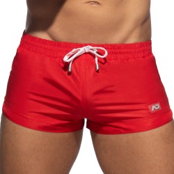 Shorts de baño de la marca ADDICTED - Mini baño pantalón corto básico - rojo - Ref : ADS111 C06