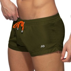 Short de bain de la marque ADDICTED - Mini Short de bain Basic - kaki - Ref : ADS111 C12