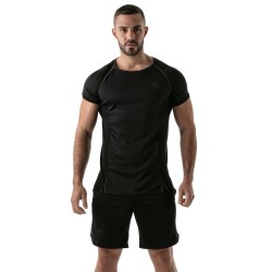 Top of the brand TOF PARIS - T-Shirt Total Protection Tof Paris - Black - Ref : TOF143N