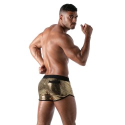 Short of the brand TOF PARIS - Star Mini Shorts Tof Paris - Gold - Ref : TOF179O