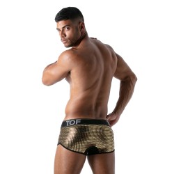 Boxer, shorty de la marque TOF PARIS - Boxer Star Tof Paris - Or - Ref : TOF171O