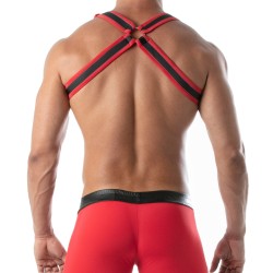 Aprovechar de la marca TOF PARIS - Arnés Bulldog Neoprene Tof Paris - Rojo - Ref : TOF256R