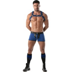 Aprovechar de la marca TOF PARIS - Arnés Bulldog Neoprene Tof Paris - Azul - Ref : TOF256BU