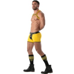 Aprovechar de la marca TOF PARIS - Arnés Bulldog Neoprene Tof Paris - Amarillo - Ref : TOF256J