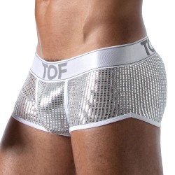 Pantaloncini boxer, Shorty del marchio TOF PARIS - Boxer Star Tof Paris - Argento - Ref : TOF171A