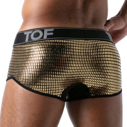 Boxer, shorty de la marque TOF PARIS - Boxer Star Tof Paris - Or - Ref : TOF171O