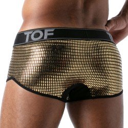 Pantaloncini boxer, Shorty del marchio TOF PARIS - Boxer Star Tof Paris - Oro - Ref : TOF171O
