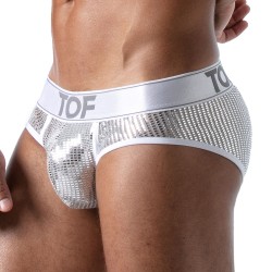 Slip der Marke TOF PARIS - Slip Star Tof Paris - Silber - Ref : TOF172A