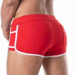 Kurze der Marke TOF PARIS - Retro Shorts Tof Paris - Rot - Ref : TOF271R