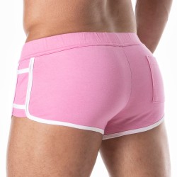 Short of the brand TOF PARIS - Retro Shorts Tof Paris - Pink - Ref : TOF271P