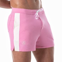 Short of the brand TOF PARIS - Football Shorts Tof Paris - Pink - Ref : TOF272P