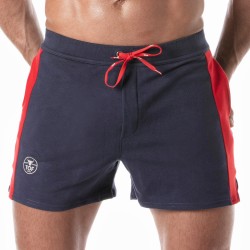 Kurze der Marke TOF PARIS - Football Shorts Tof Paris - Marineblau - Ref : TOF272BM