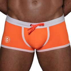 Boxer Shorts, Bath Shorty of the brand TOF PARIS - Neon Swim Trunks Tof Paris - Neon Orange - Ref : TOF268O