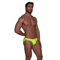 Bath Brief of the brand TOF PARIS - Neon Swim mini briefs Tof Paris - Neon Yellow - Ref : TOF269JF