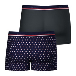 Boxer shorts, Shorty of the brand EMINENCE - Set of 2 boxers Made in France Eminence - navy and grey - Ref : LV10 2350