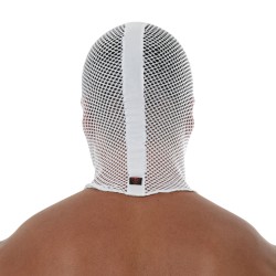 Accessories of the brand TOF PARIS - Circuit Tof Paris Fishnet Hood - White - Ref : TOF241BUS