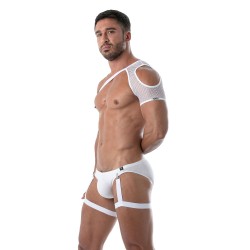 Harness of the brand TOF PARIS - Circuit Tof Paris Thigh Harness - White - Ref : TOF240BUS