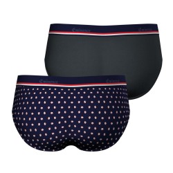 Brief of the brand EMINENCE - Set of 2 briefs Made in France Eminence - navy and grey - Ref : LV20 2350