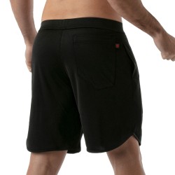 Kurze der Marke TOF PARIS - Gym Lange Shorts Tof Paris - Schwarz - Ref : TOF146N