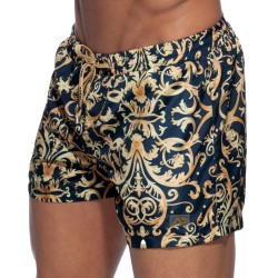 Pantaloncini da bagno del marchio ADDICTED - Pantaloncini da bagno Versailles - blu navy - Ref : ADS205 C09