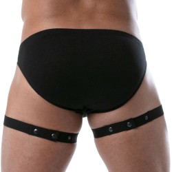 Harness of the brand TOF PARIS - Circuit Tof Paris Thigh Harness - Black - Ref : TOF240NUS